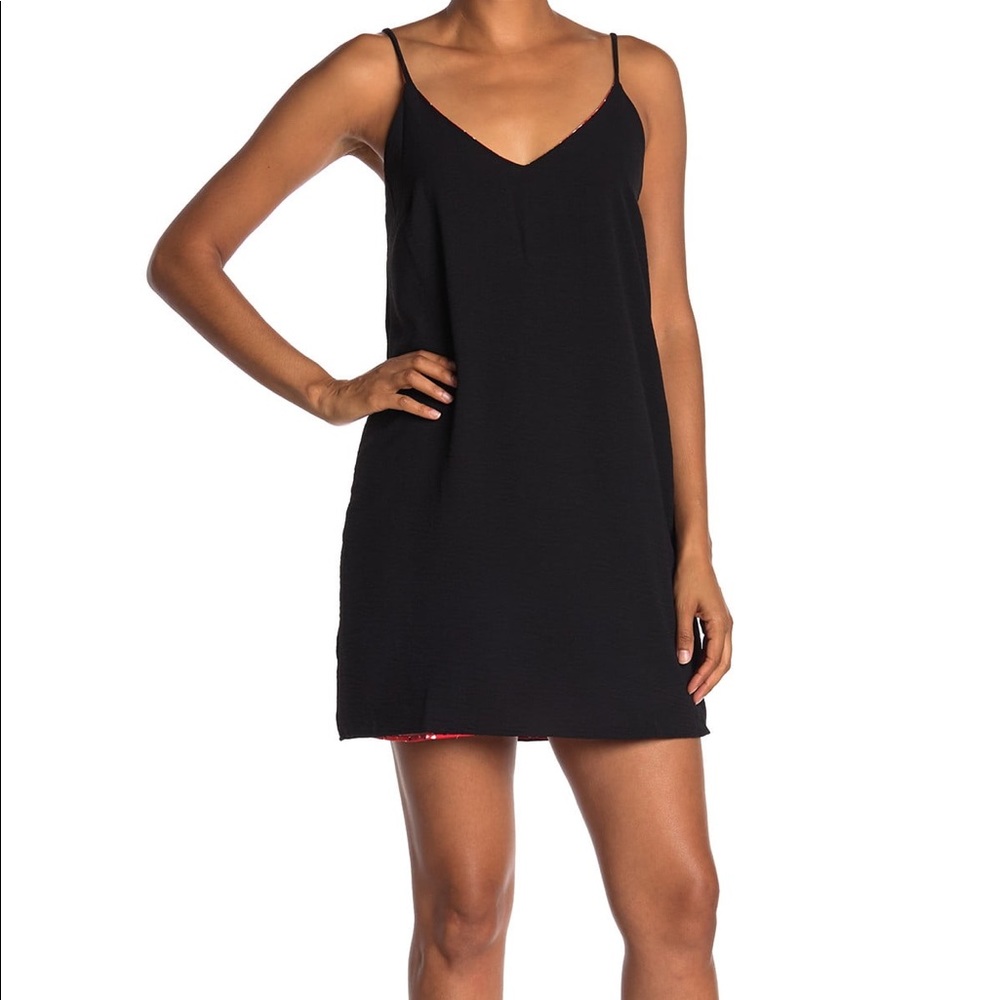 Black Camisole Mini Dress